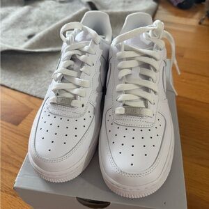 Brand new never worn 100% authentic Nike Air Force 1 Low White Sneakers